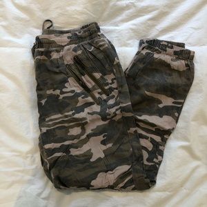 Camo Jogger Pants
